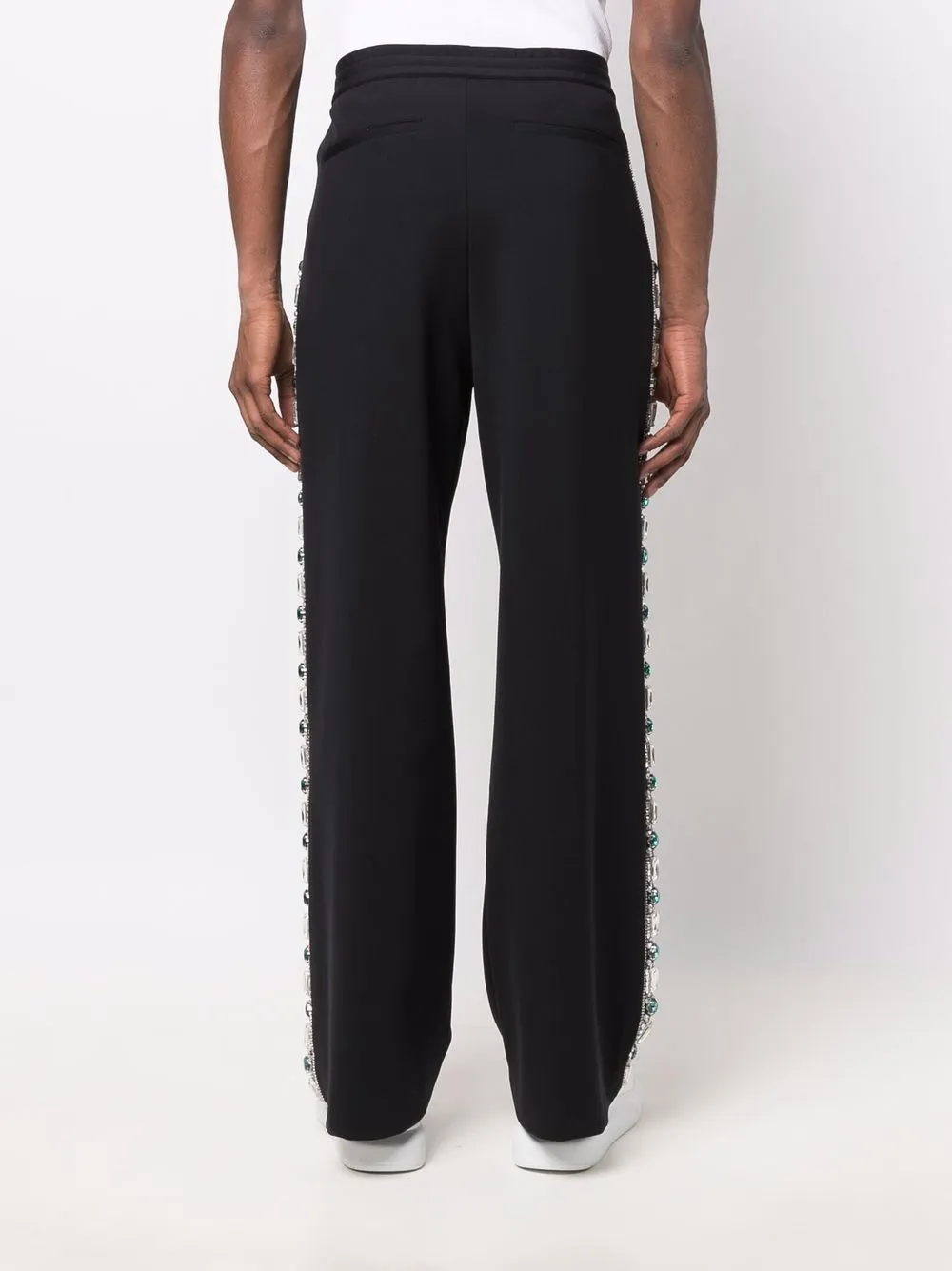 Balmain side detail Trousers Farfetch