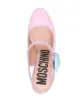 Moschino round-toe 85mm heel pumps