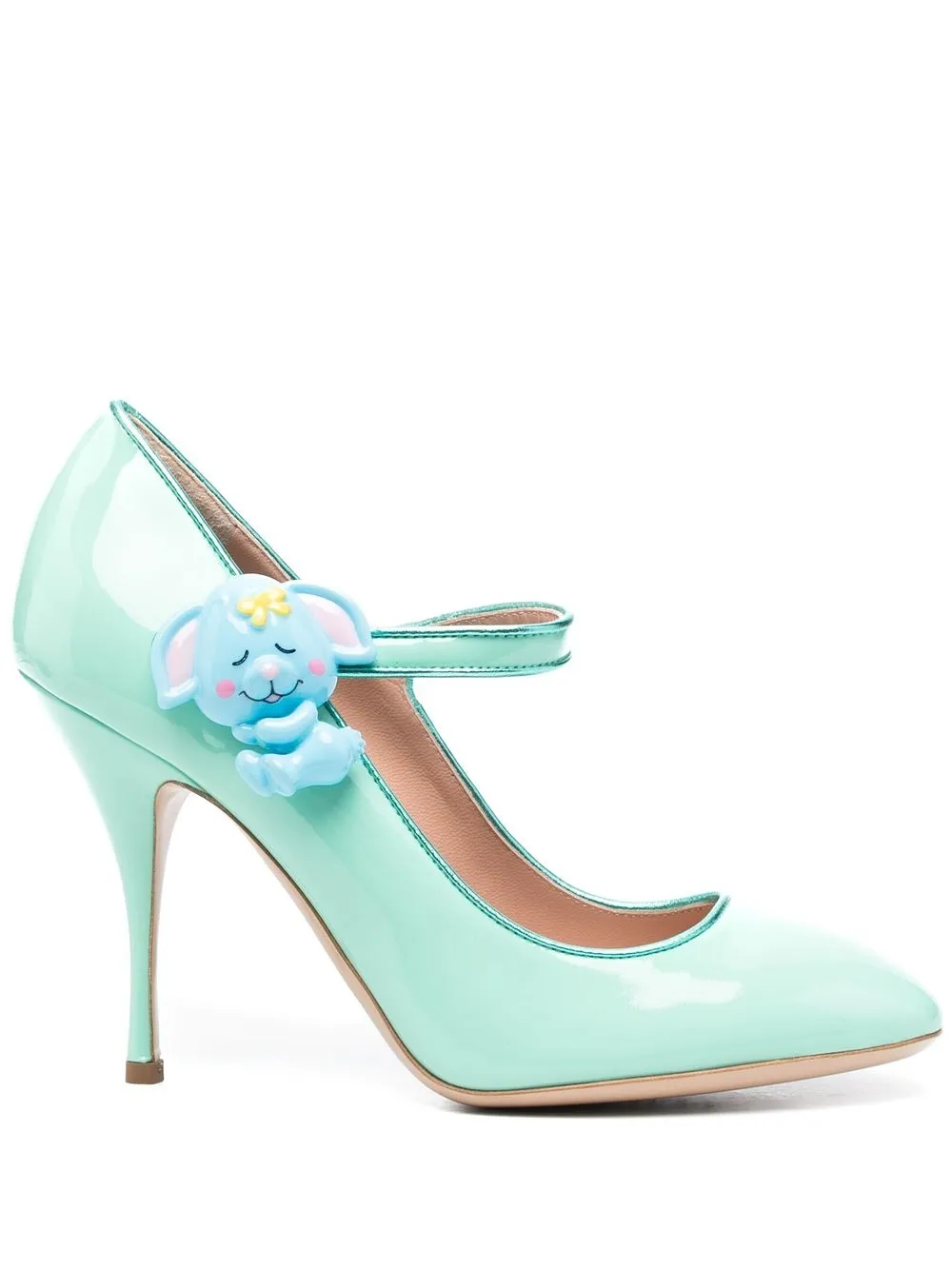 

Moschino zapatillas con detalles - Verde