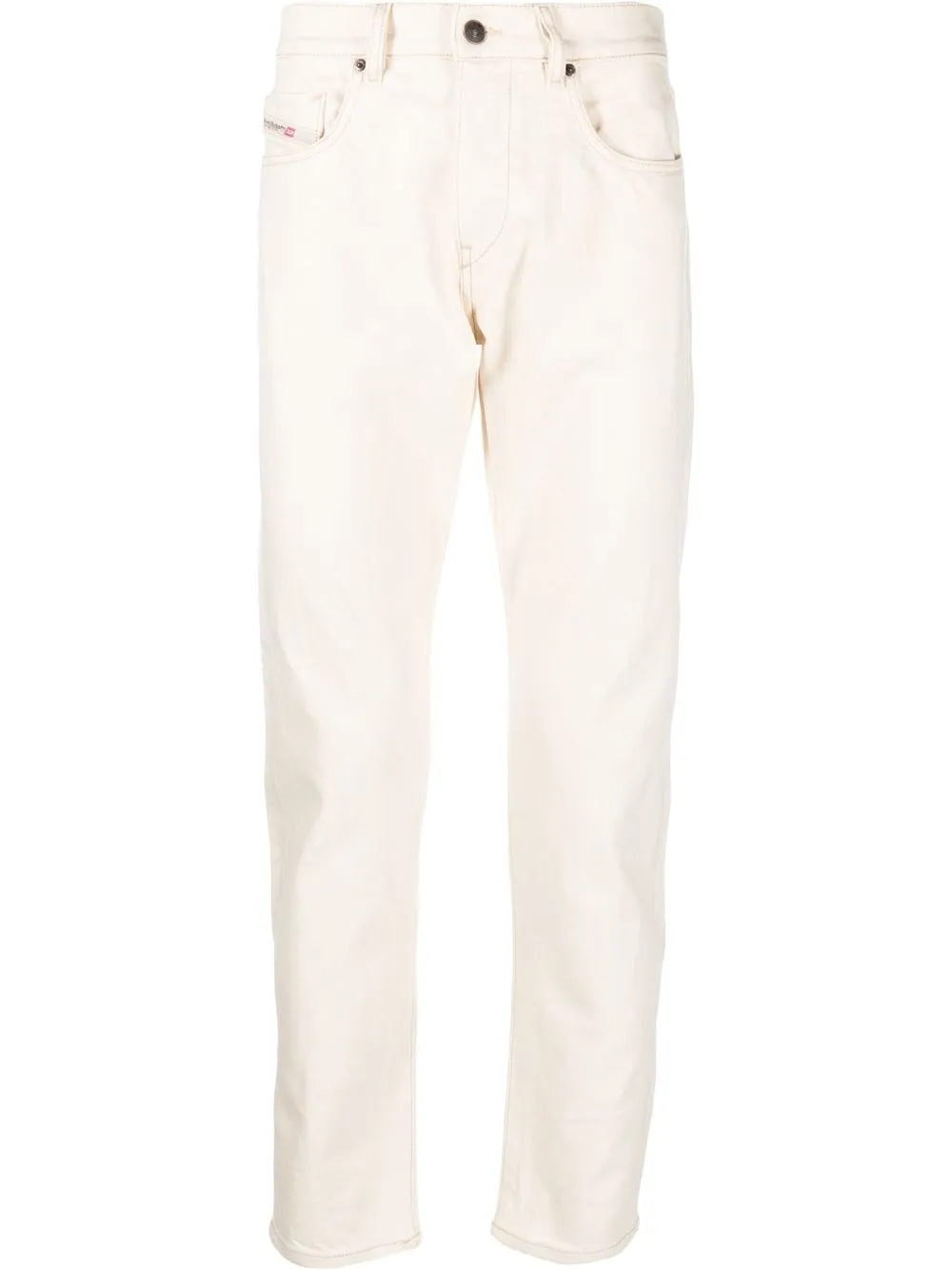 

Diesel jeans slim con parche del logo - Neutro