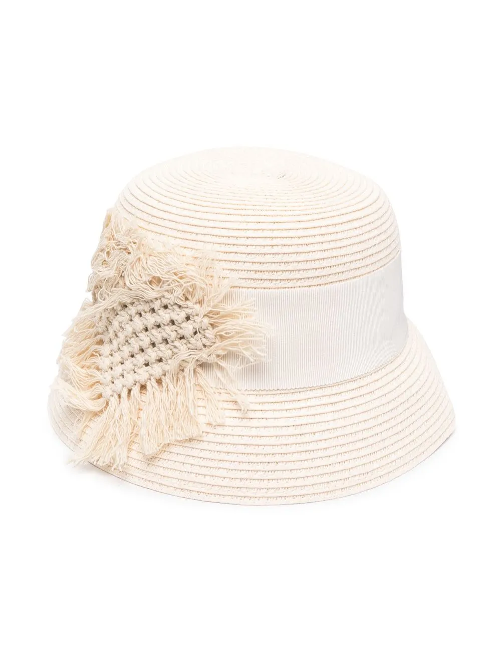 

Mi Mi Sol woven straw bucket hat - Neutrals