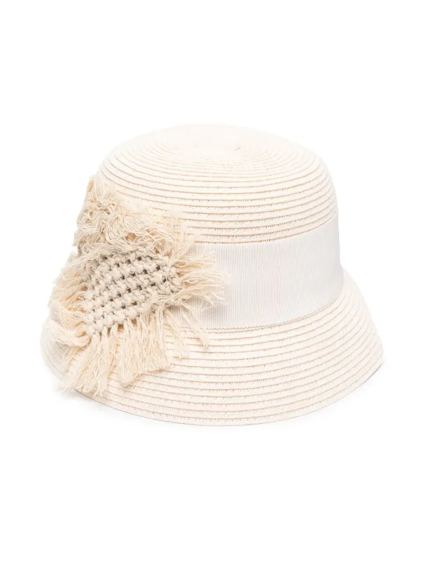 Mi Mi Sol Woven Straw Bucket Hat - Farfetch