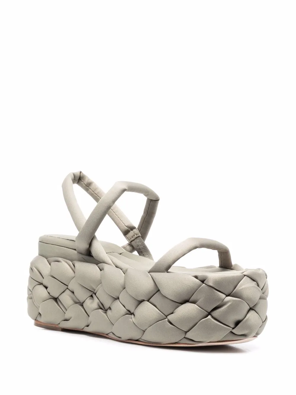 Paloma Barceló Sandalen met plateauzool - Groen
