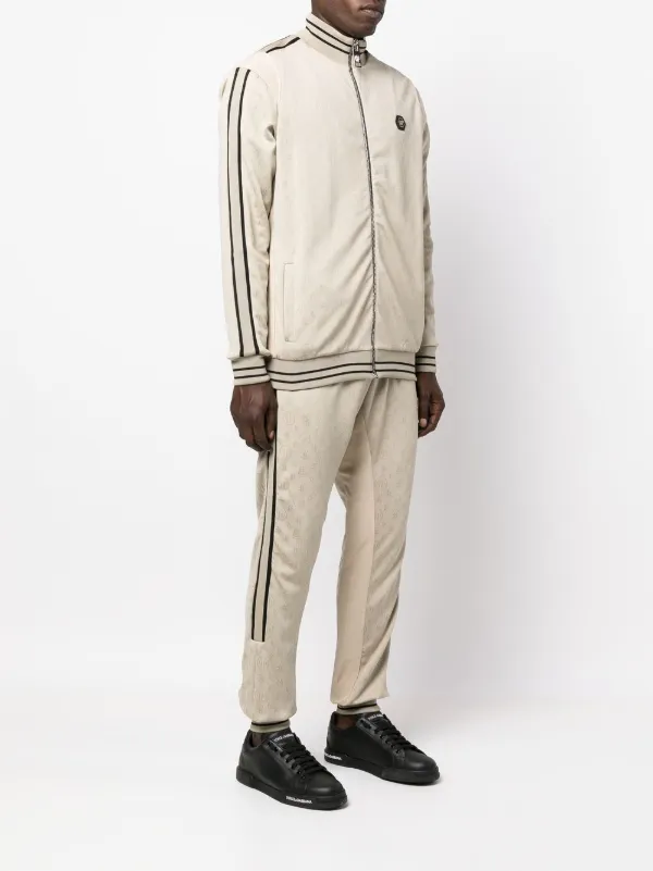 Side stripe tracksuit hot sale