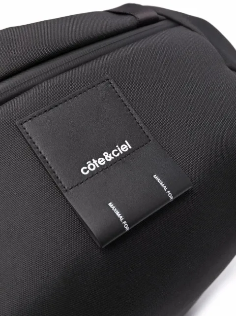 Côte&Ciel logo-patch zip-up backpack 28958000 - 3