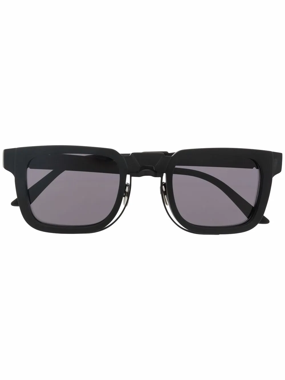 

Kuboraum layered-frame sunglasses - Black