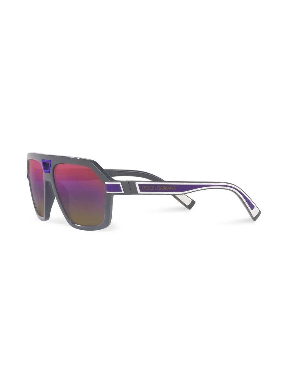 Dolce & Gabbana Eyewear Zonnebril met piloten montuur - Roze