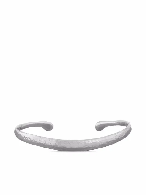 DOWER AND HALL pulsera de plata con diseño 