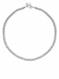 DOWER AND HALL pearl-detail necklace - Silver