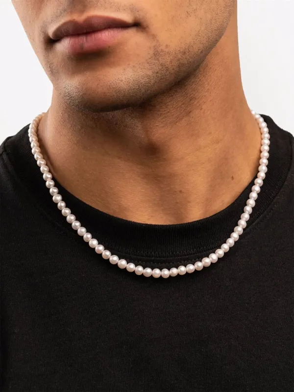 Dower and discount hall pearl necklace