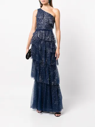 Marchesa notte 2025 navy dress