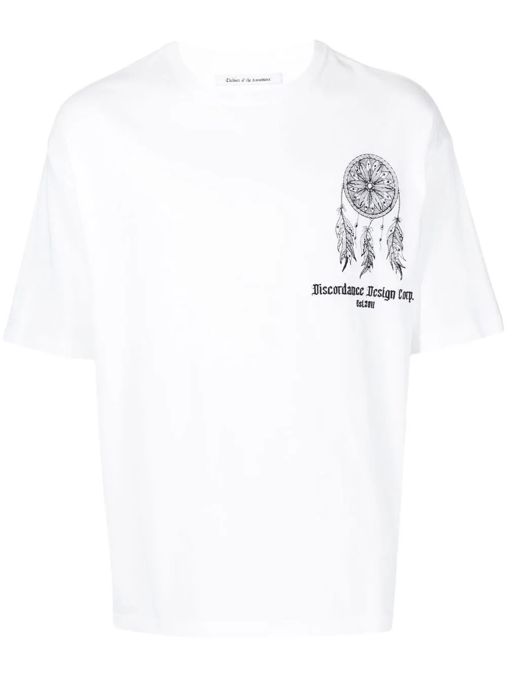 Children Of The Discordance playera con estampado gráfico - Blanco