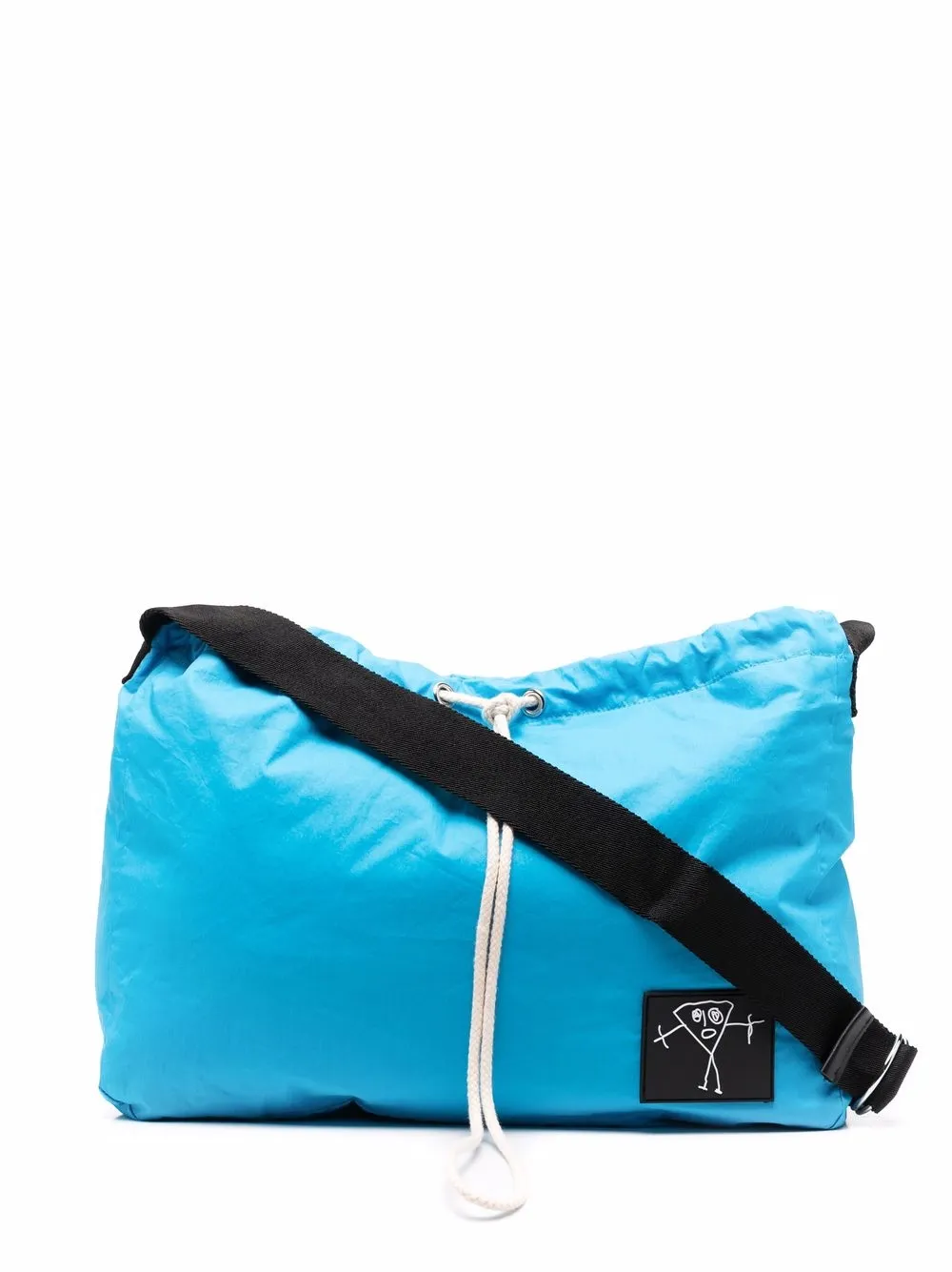 

Plan C bolsa crossbody con parche del logo - Azul