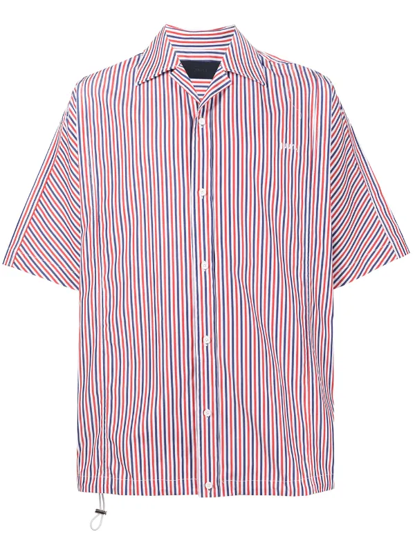 Juun.J Striped short sleeve Shirt Farfetch