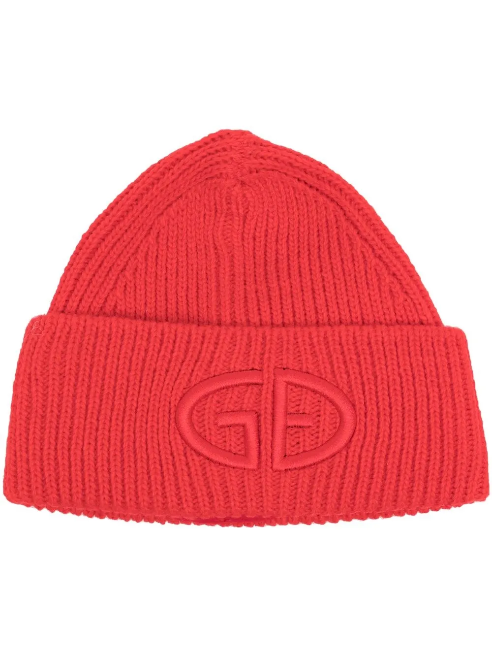

Goldbergh ribbed knit embroidered logo hat