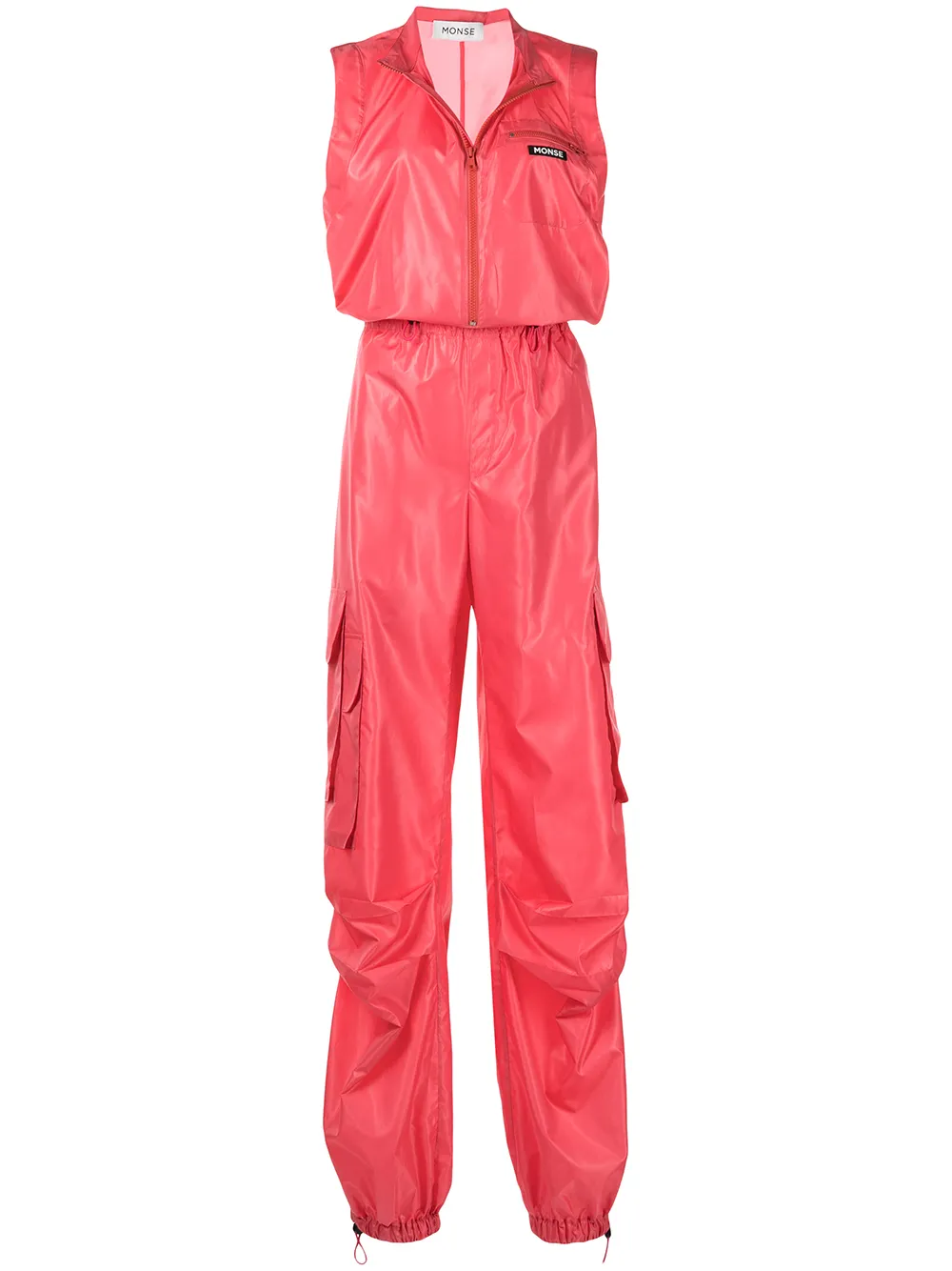 Monse jumpsuit sin mangas - Rojo