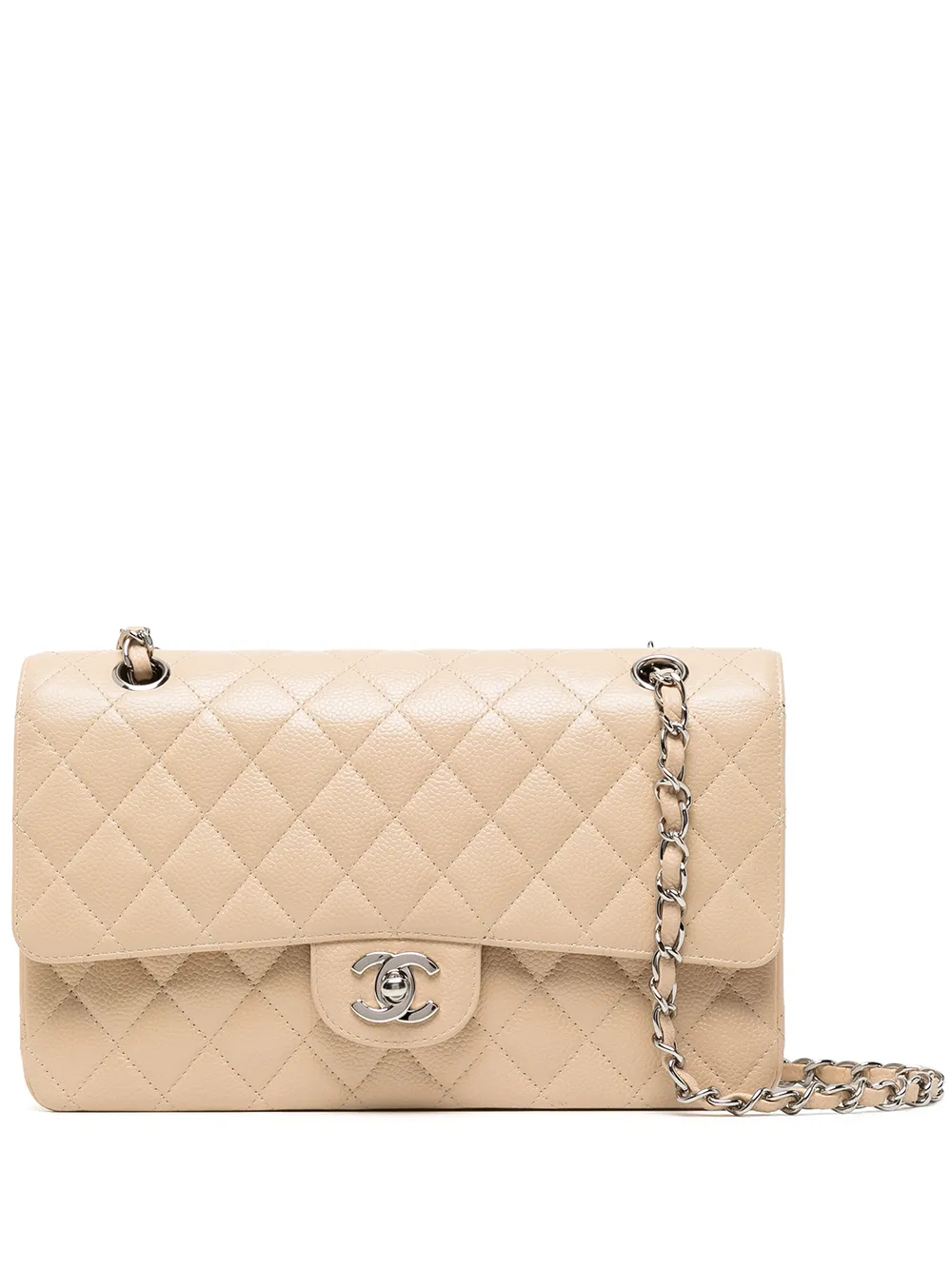 

Chanel Pre-Owned bolsa de hombro Double Flap mediana 2008 - Marrón