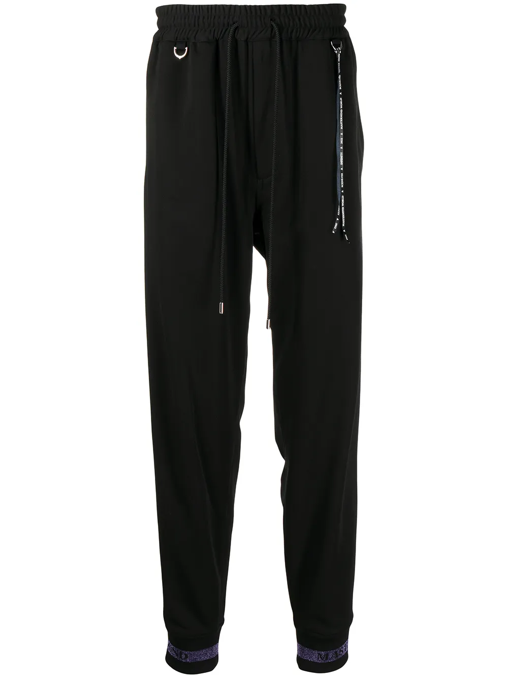 Mastermind World pants con cinta del logo - Negro