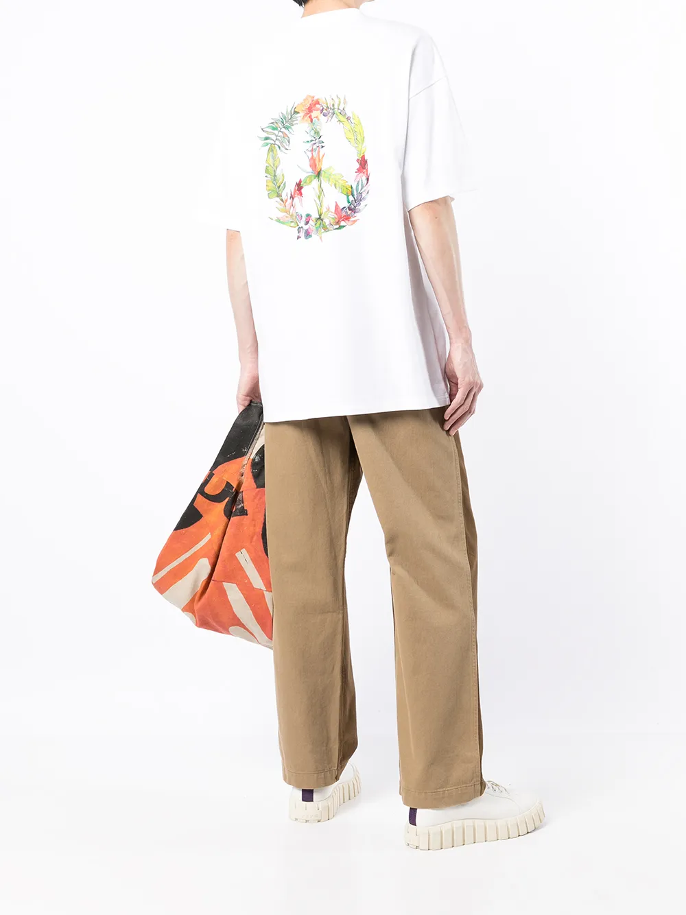 FIVE CM T-shirt met print - Wit