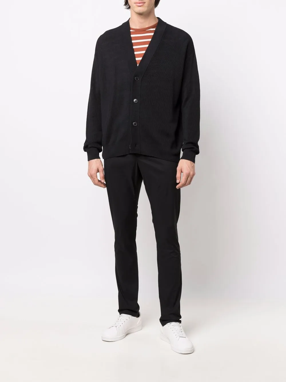 DONDUP Katoenen broek - Zwart