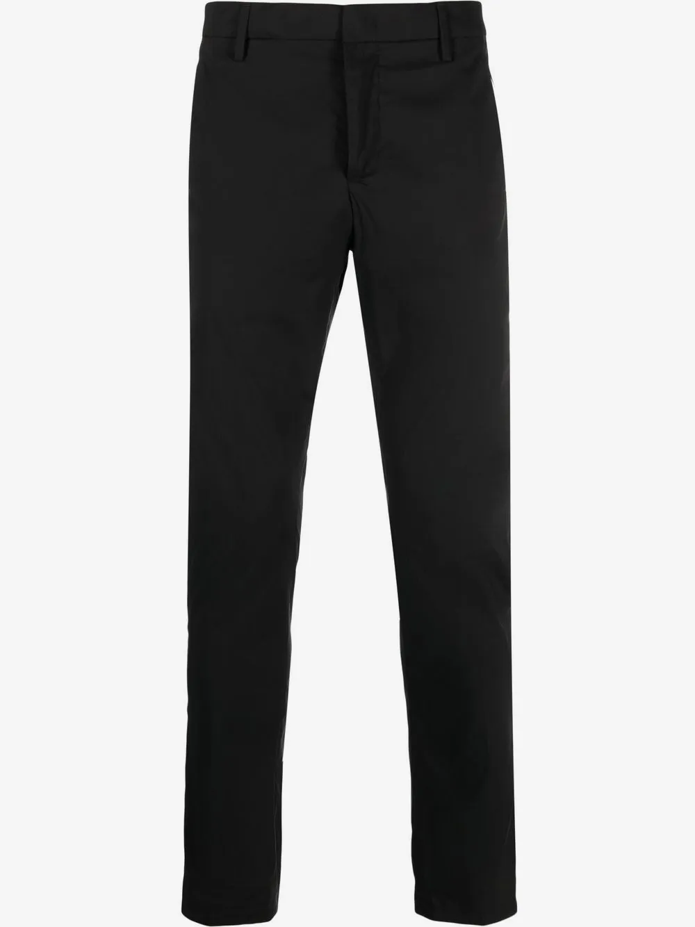 DONDUP cotton slim-cut trousers | Black | Image 1