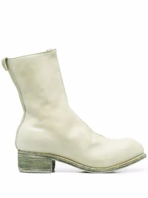 Guidi スプレーペイント ブーツ | ブルー | FARFETCH JP