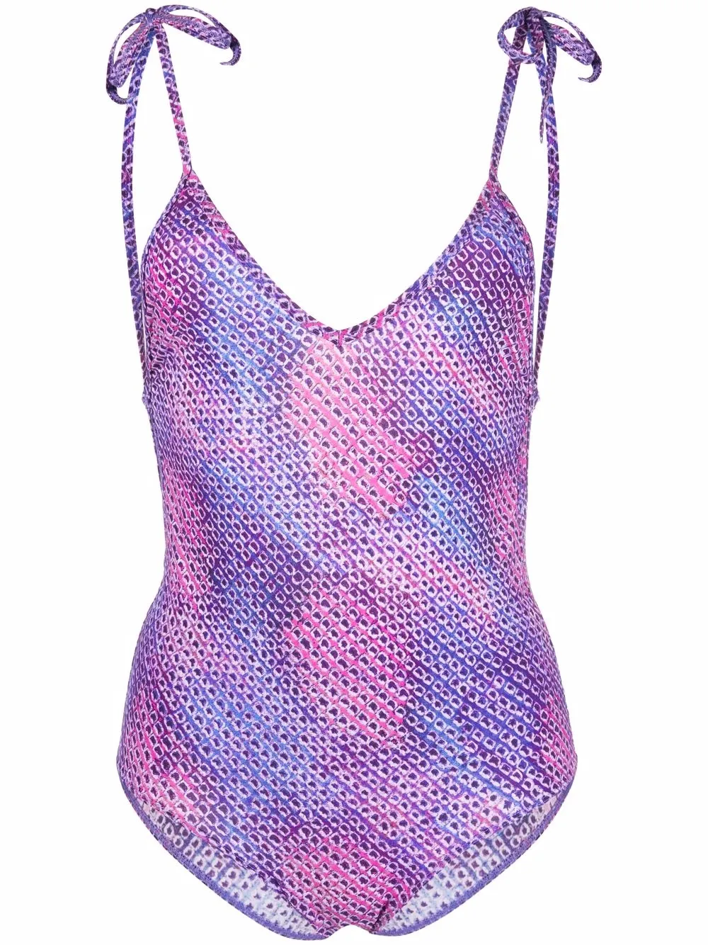 

Isabel Marant traje de baño con espalda descubierta - Morado