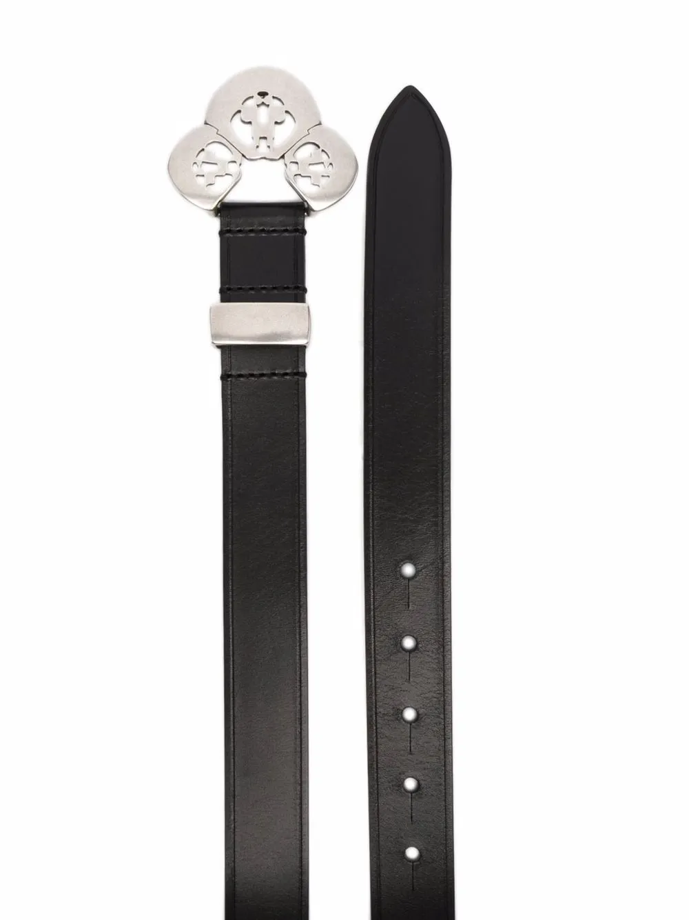 ISABEL MARANT Riem met logogesp - Zwart