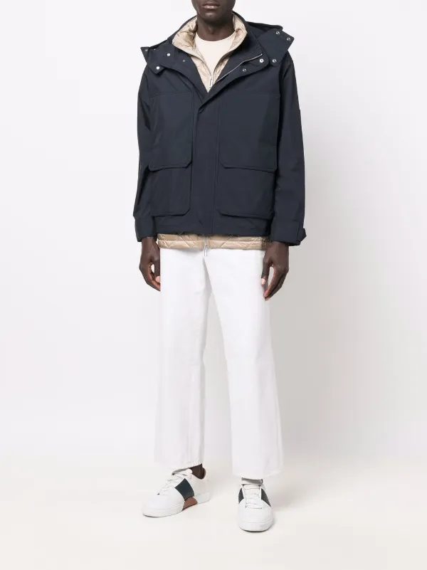 Emporio Armani water-repellent Hooded 