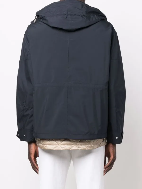 Emporio Armani water-repellent Hooded 