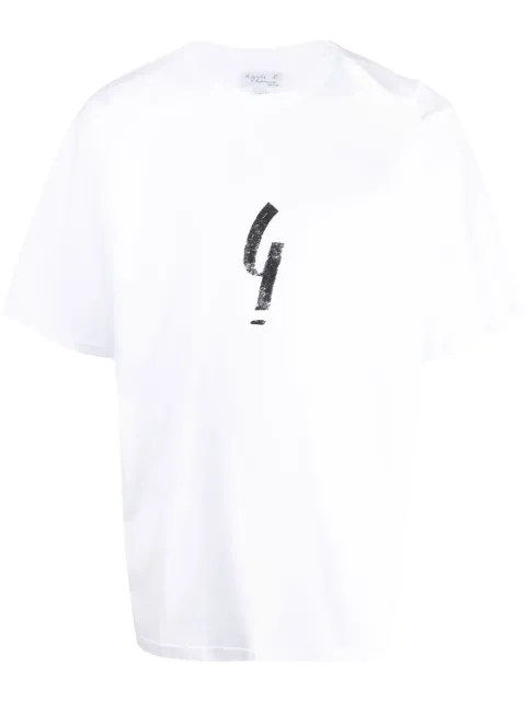 agnès b.  Chris irony-mark T-shirt