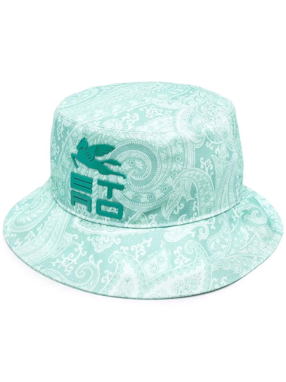 

ETRO gorro de pescador con motivo de cachemira - Verde