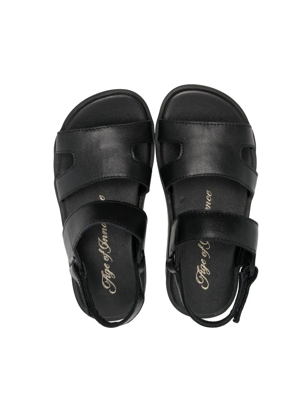  Age Of Innocence Noa Flat Sandals - Black 