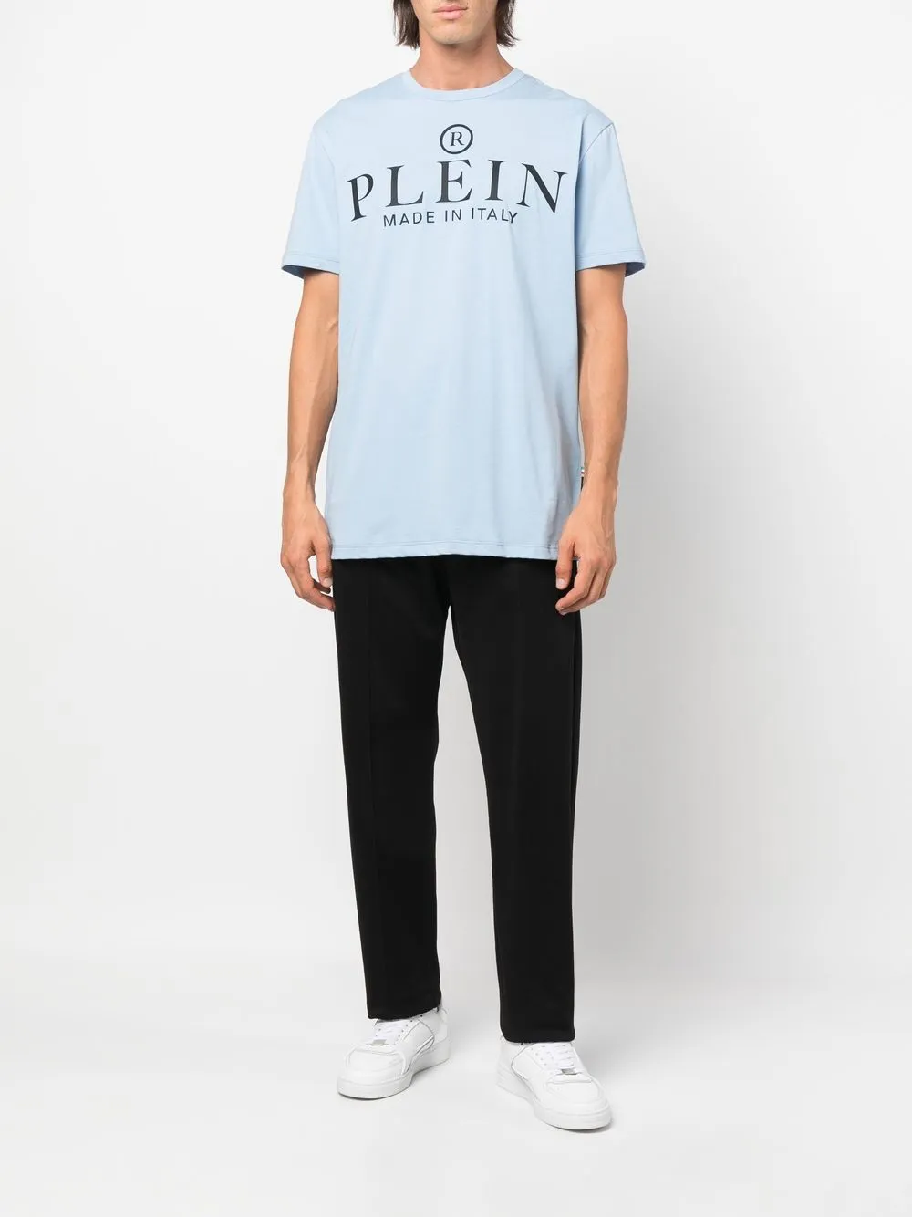 Affordable Philipp Plein logo-print short-sleeved T-shirt Men
