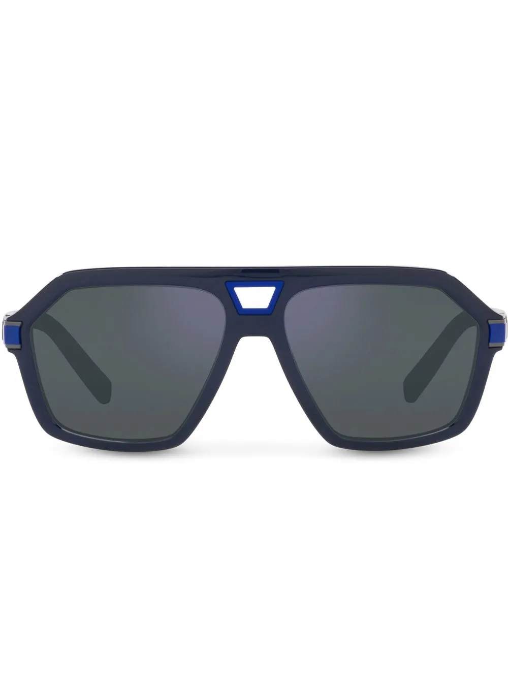

Dolce & Gabbana Eyewear lentes de sol con armazón oversize estilo piloto - Negro