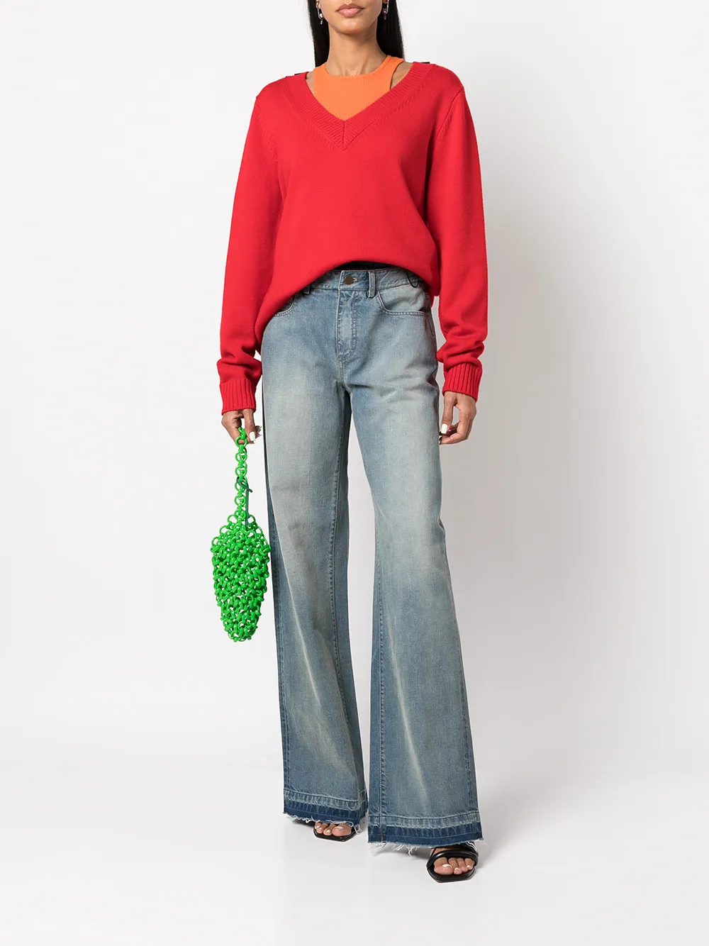 Monse Flared jeans - Blauw