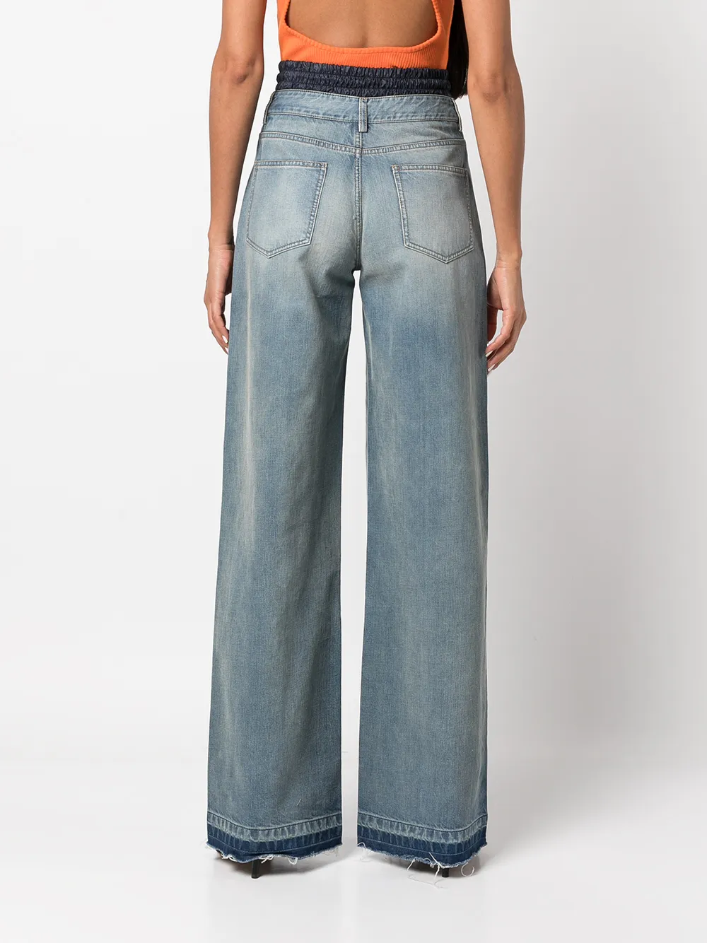 Monse high-rise Flared Jeans - Farfetch