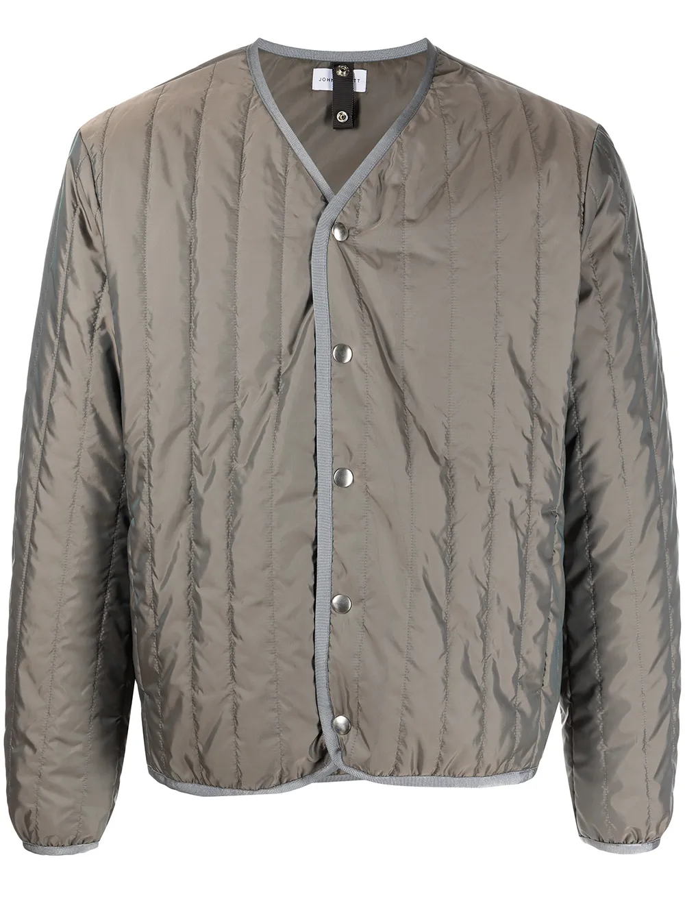 

John Elliott iridescent liner padded jacket - Grey