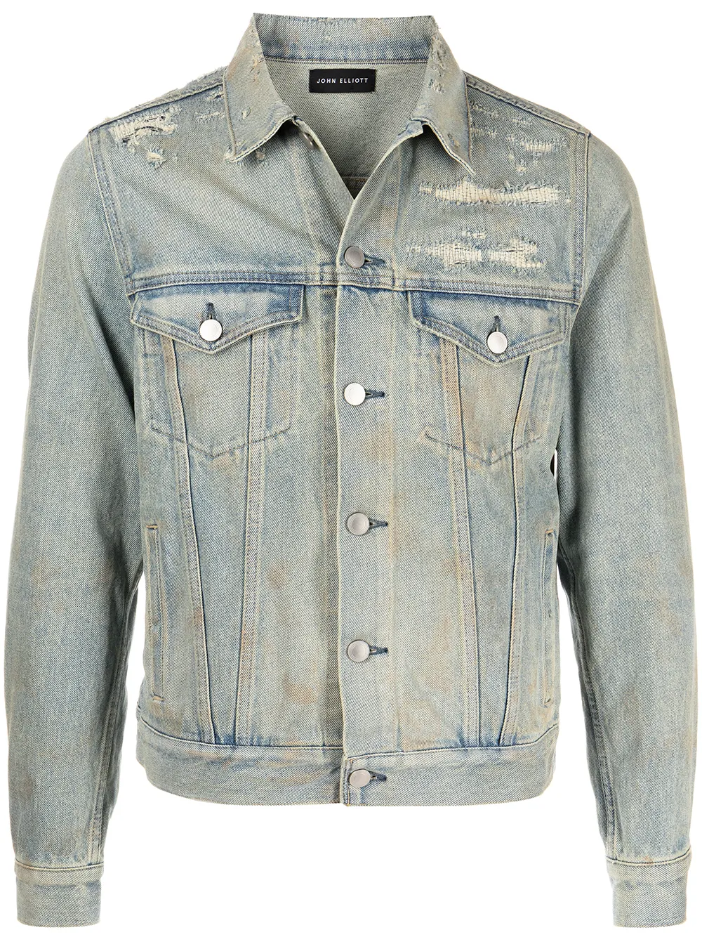

John Elliott Type III denim jacket - Neutrals