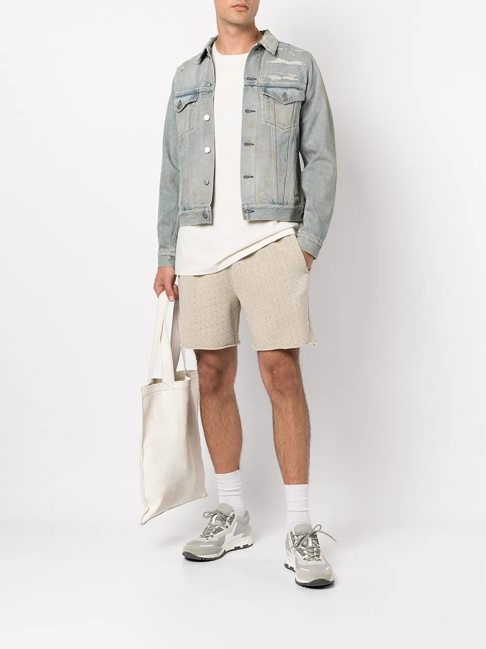 John Elliott Type III Denim Jacket Farfetch