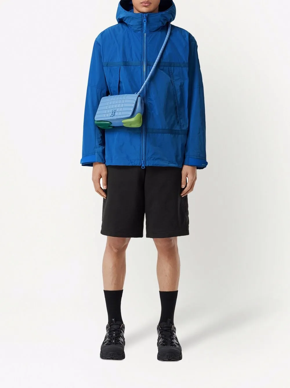 Burberry Jack met capuchon - Blauw