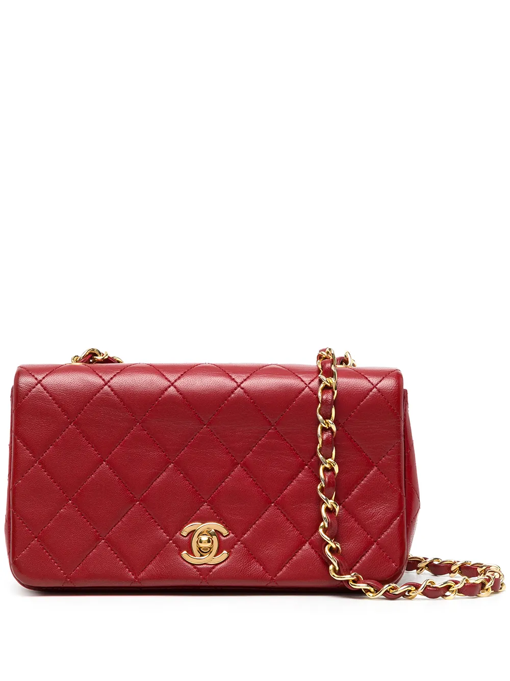 

CHANEL Pre-Owned 1990s Full Flap shoulder bag - Red