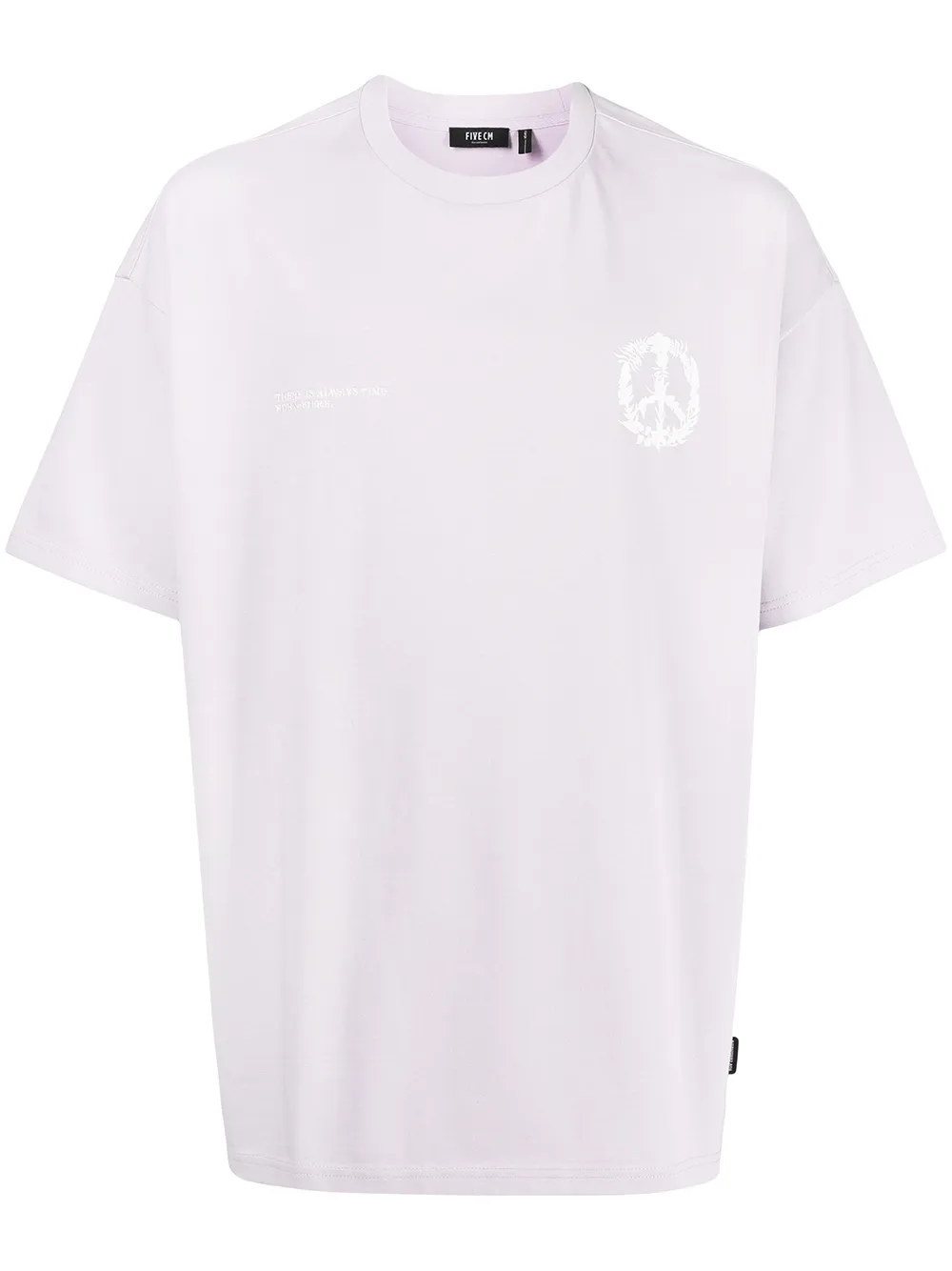 

FIVE CM playera con logo estampado - Morado