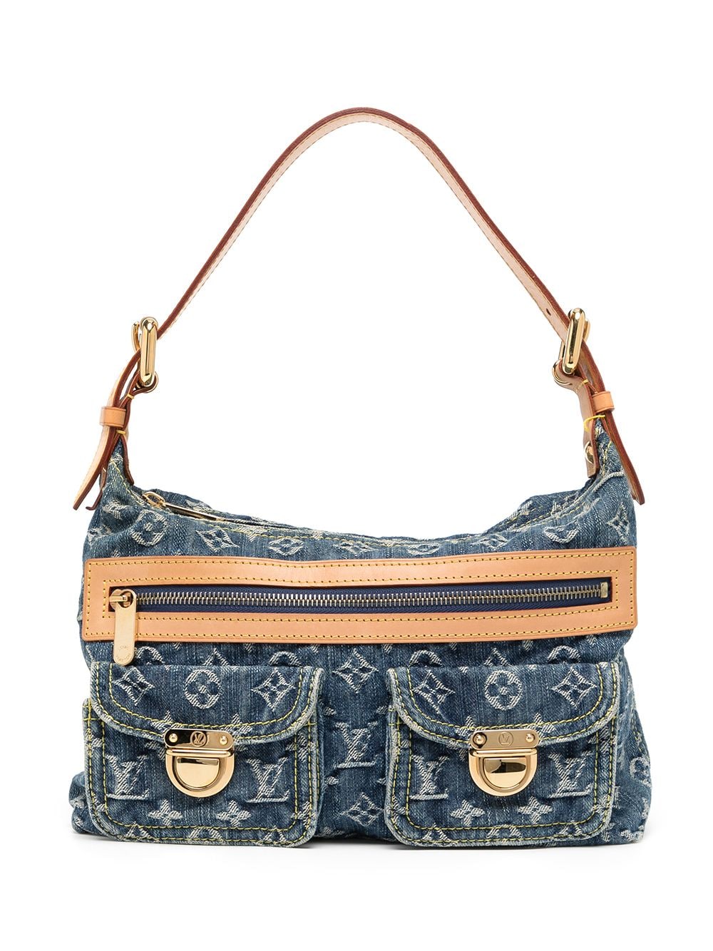 Louis Vuitton 2006 pre-owned Denim Baggy Shoulder Bag - Farfetch