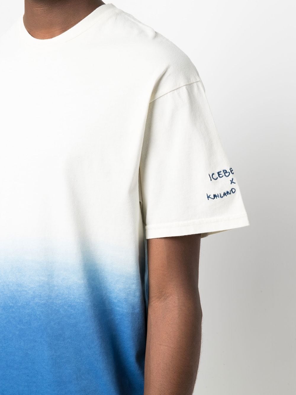 Iceberg x Kailand O. Morris Gradient Cotton T-shirt - Farfetch