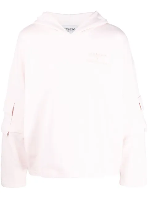 Iceberg x Kailand O. Morris cargo-pocket hoodie