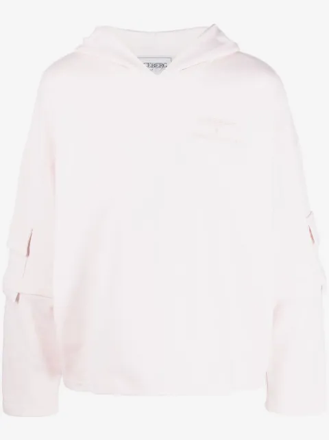 Iceberg x Kailand O. Morris cargo-pocket hoodie