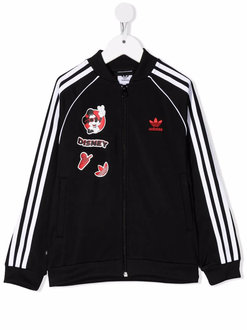 

adidas Kids chamarra bomber con logo bordado de adidas Kids x Disney - Negro