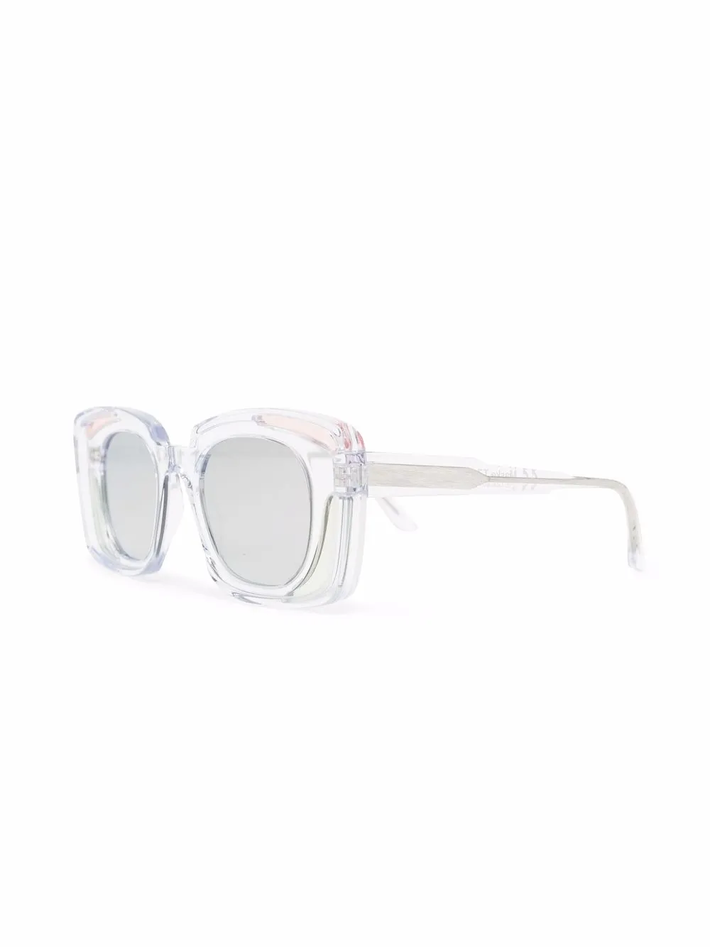 Kuboraum transparent-frame sunglasses | Men | Image 2