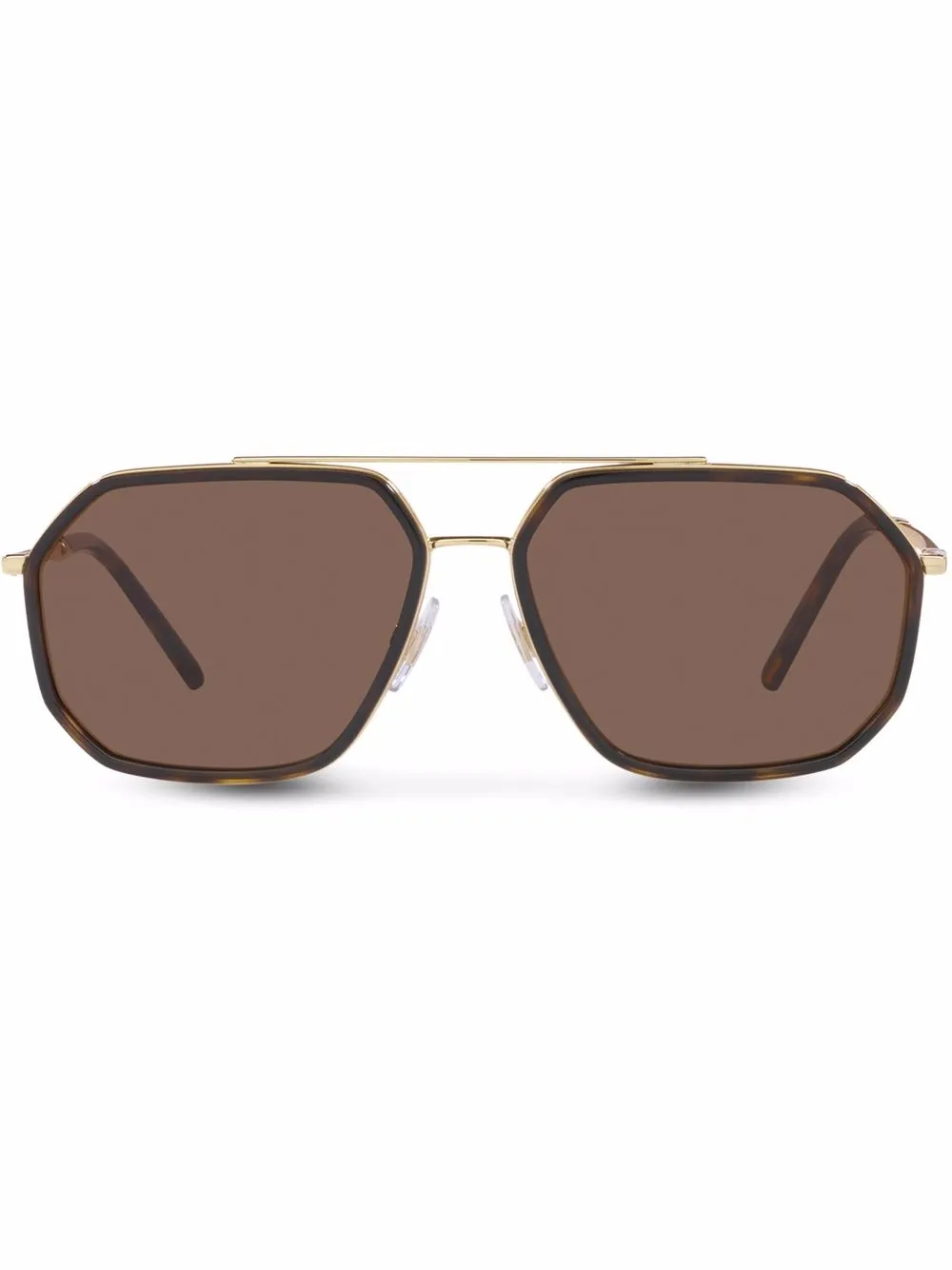 

Dolce & Gabbana Eyewear lentes de sol Gros - Marrón